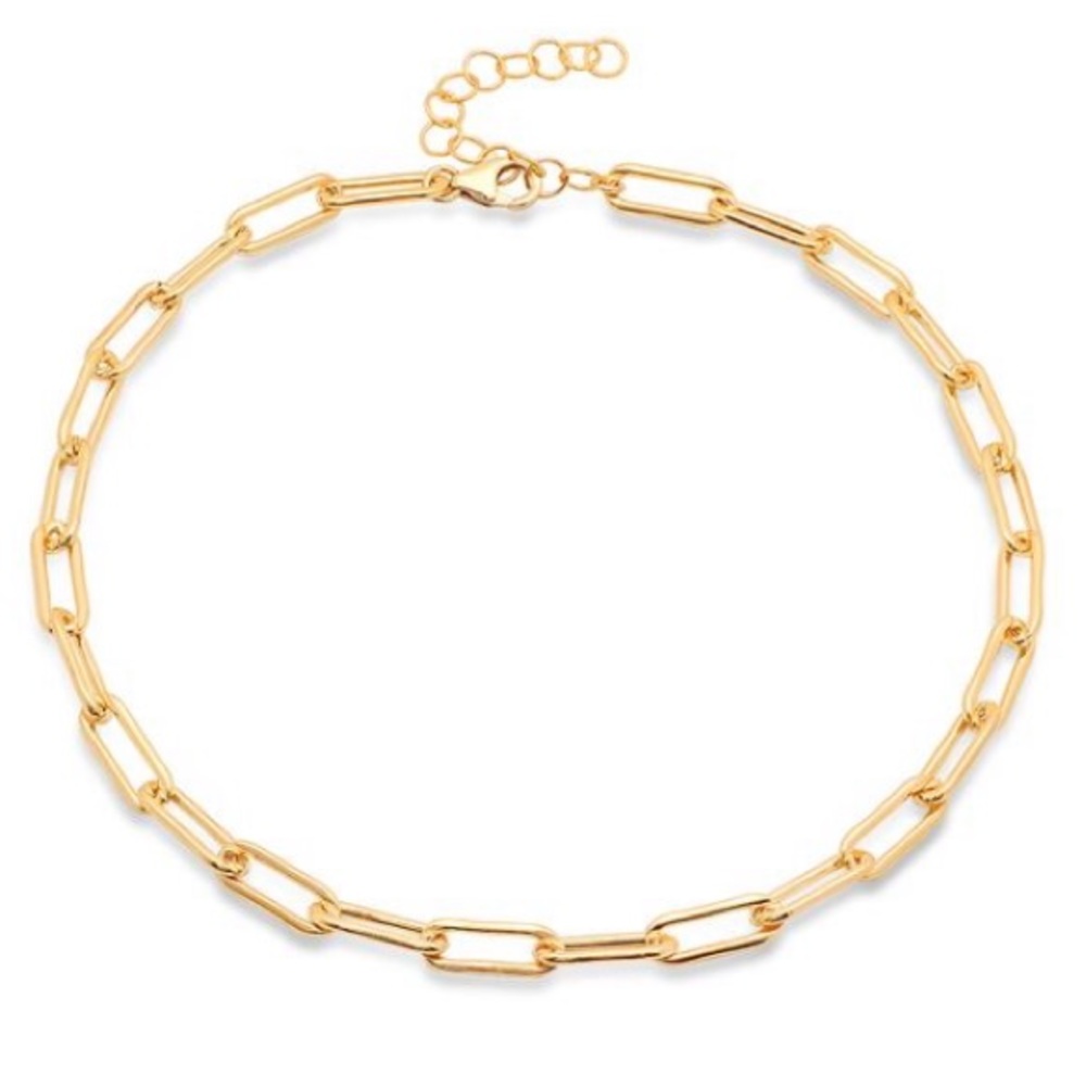 14k Gold Fill Jumbo Linx Necklace - Picture 2 of 4